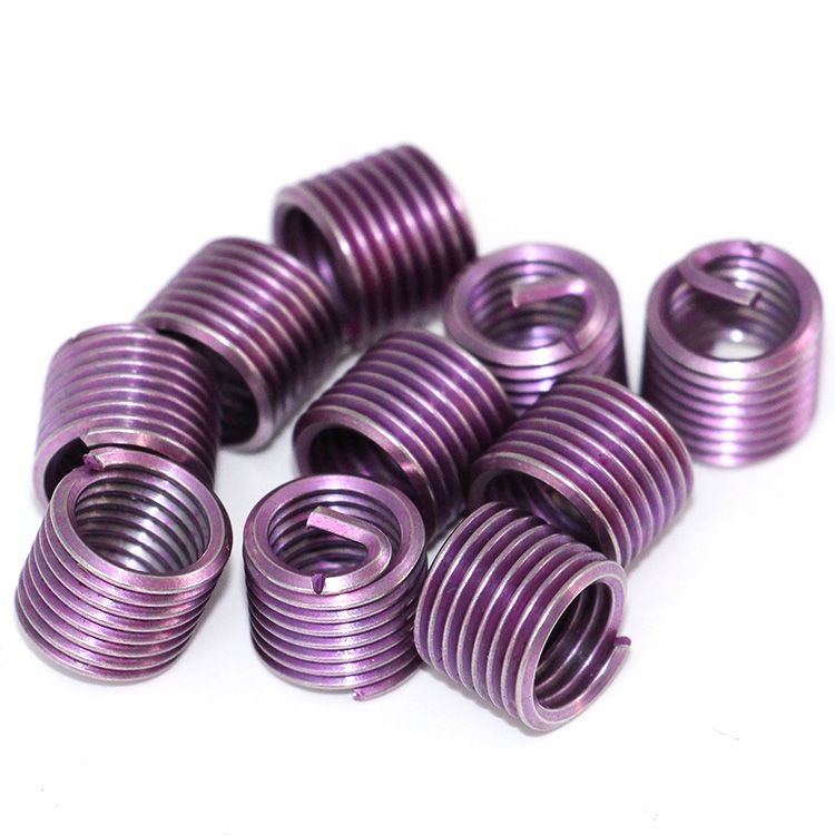 紫色钢丝螺套